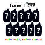 10 randomly selected IGET Moon devices