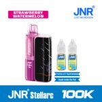 Strawberry Watermelon | JNR Stellarc 100K Puffs Kit - Refillable & Replaceable Pod Vape